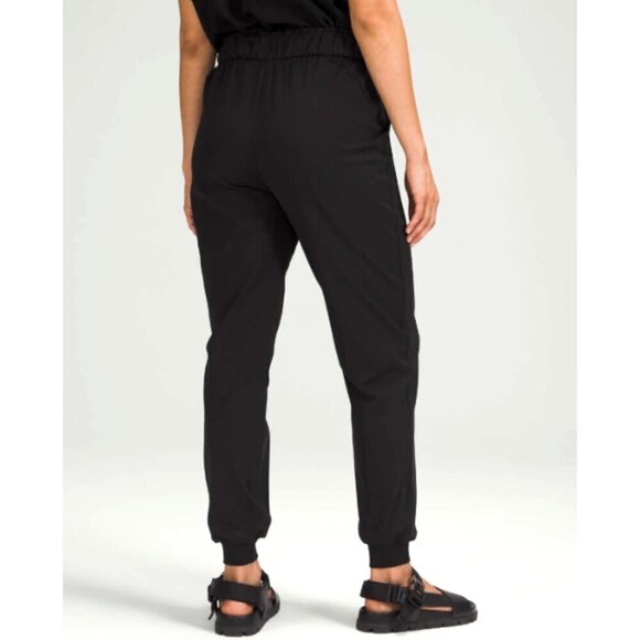 Lululemon Stretch High-Rise black Jogger Size 4 Women' Pants Full Length LW5CV4S - Picture 2 of 11